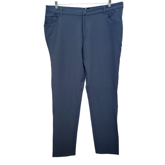 Zyia Active Men's Storm Gray Office Chino Pants 33" XXXL - Picture 2 of 7